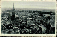 5909 PBKR0018 De Melkmarkt en de Diezerstraat. Links de Broerenkerk en de Sint-Michaelskerk aan de Roggenstraat., 1935-00-00