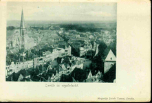 6102 PBKR0030 Melkmarkt en de Diezerstraat. Links de Sint-Michaelskerk aan de Roggenstraat., 1892-00-00