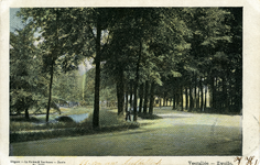 6302 PBKR2926 Ingekleurde prentbriefkaart van de Oude Veerweg (ter hoogte van villa Spoolderenk, gebouwd in 1907). Het ...