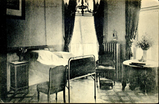 6413 PBKR1234 Interieur van de 1e klasse kamer in het oude gedeelte uit 1902 van het R.K. ziekenhuis aan de ...