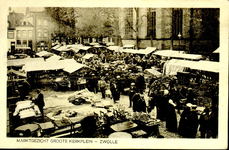 6632 PBKR1272 Grote Kerkplein, markt op vrijdag, ca. 1928., 1928-00-00