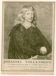 565 -TP000143 Portret van Ds Johannes Vollenhove (1631-1708), Nederlands Hervormd predikant 1655-1665, halve figuur ...