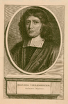 566 -TP000144 Portret van Ds Joannes Vollenhove (1631-1708), Nederlands Hervormd predikant te Zwolle november 1655 tot ...