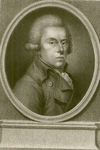 582 -TP000160 Portret van de dichter Rhijnvis Feith (1753-1824), borstbeeld naar rechts, in ovaal, voetstuk zonder ...