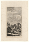 592 -TP000170 Ruïne 1788 van het graf van Joan Derk van der Capellen tot den Pol (1741-1784), op de achtergrond de ...