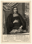 944 -TP000349 Portret van Henricus Vos (-1708) uit 1686, Luthers predikant te Zwolle 1668-1670, ter halver lijve, van ...