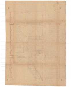 816 TT000417 Oude Statenzaal Zwolle. In het jaar 1897 werden de bouwplannen gemaakt voor uitbreiding van het toenmalig ...