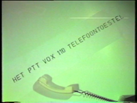 117 BB08541 Een band van Kabel Omroep Deventer (KOD), later opgegaan in Deventer Radio Televisie (DRTV), rond het PTT ...