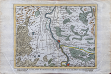 19 Carte des environs de Zutphen et de Deventer Kaart lijkt afkomstig uit boek of atlas. Titel midden onder. ...