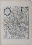 15 La Seigneurie d'Overij-Yssel, subdivisée en Trois Parties Sallant, Twente, et Drente | dressée par Sr. Sanson, ...