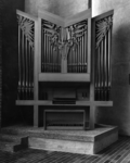 68984 Interieur van de Triumfatorkerk (Marco Pololaan 191) te Utrecht; orgel.