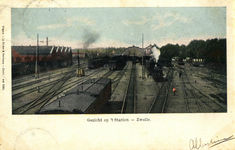 165046 Gezicht op het emplacement van het S.S.-station Zwolle te Zwolle.
