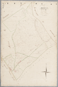 132-A Commune de Heerlen section G de Caumer 4me feuille, Kadastrale kaart Commune de Heerlen section G de Caumer 4me ...