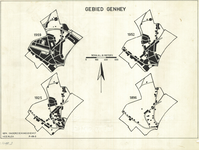 1093-B-3 Gebied Genhey, Gebied Genhey rond 1896, 1925, 1952 en 1966-1967, 1969