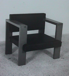 507-0713 zwarte stoel.