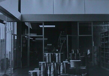 507-0725 Verfindustrie Eyck, magazijn, ca. 1970.