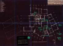507-1776 Plan eerste verdieping hoofdbureau van politie te Kerkrade, 1 december 1976