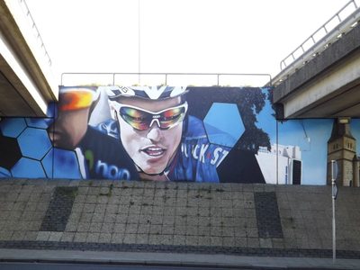 9716-3 Graffiti viaduct Looierstraat