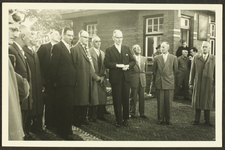 321 100 jaar Gasfabriek. Op de foto o.a. burgemeester Bolkestein, directeur Tjeen Willink., 01-11-1958