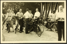 329 Oriënteringstocht per fiets ter ere van 100 jaar Gasfabriek., 01-10-1958 - 31-10-1958