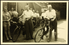 331 Oriënteringstocht per fiets ter ere van 100 jaar Gasfabriek., 01-10-1958 - 31-10-1958