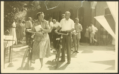 332 Oriënteringstocht per fiets ter ere van 100 jaar Gasfabriek., 01-10-1958 - 31-10-1958