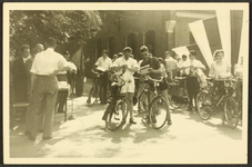 333 Oriënteringstocht per fiets ter ere van 100 jaar Gasfabriek., 01-10-1958 - 31-10-1958
