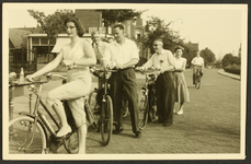 359 Oriënteringstocht per fiets ter ere van 100 jaar Gasfabriek., 01-10-1958 - 31-10-1958