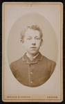1820 -3 Portret van een jongen. In ovaal., 01-01-1881 - 01-01-1904
