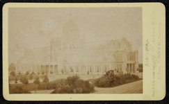 1821 -8 Amsterdam, het paleis voor Volksvlijt aan het Frederiksplein., 01-01-1870 - 01-01-1880