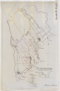 4010 R.O. Bajoe Kidoel overzichts kaart 1927 , 04-02-1927