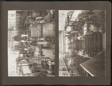 5091 -0041 Het interieur van de vernieuwde suikerfabriek Pradjekan, 30-04-1927