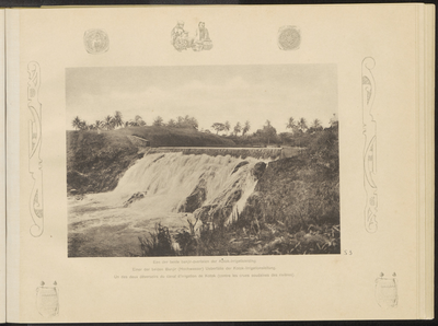 5100 -0053 Een van de twee hoogwater-overlaten van de irrigatiewerken van Kotok, 1894 - 1909