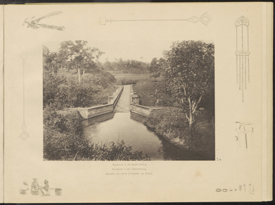 5100 -0054 Aquaduct in de irrigatiewerken van Kotok, 1894 - 1909
