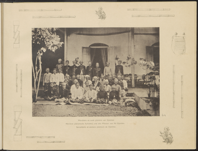 5100 -0064 Oude Indonesische planters en opzichters van de Landbouw Maatschappij Oud-Djember, 1907 - 1909