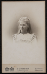356 Carte-de-visite van meisje, Christina Margeretha Besier., 1901-12-01
