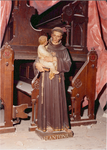 3442 Broederenkerk. Beeld H. Antonius, tijdens restauratie kerk., 1982-11-01