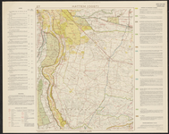 156 Waterstaatskaart - Hattem oost kaart 27 Kaart afwateringsgebied tussen Deventer en Zwolle. Topografische kaart ...