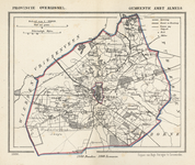 204OIK Gemeente-Atlas van Overijssel: Ambt Almelo. Naar officieele bronnen bewerkt. , 1867-01-01