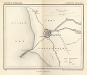 208OIK Gemeente-Atlas van Overijssel: Blokzijl. Naar officieele bronnen bewerkt. , 1867-01-01