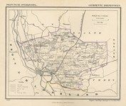 217OIK Gemeente-Atlas van Overijssel: Diepenveen. Naar officieele bronnen bewerkt. , 1867-01-01