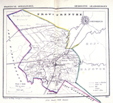 223OIK Gemeente-Atlas van Overijssel: Gramsbergen. Naar officieele bronnen bewerkt. , 1867-01-01