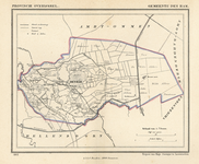 225OIK Gemeente-Atlas van Overijssel: Den Ham. Naar officieele bronnen bewerkt. , 1867-01-01