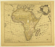 364 Africa accuraté in Imperia, Regna, Status & Populos Divisa, Ad Usum Serenissim Bourgundiae Ducis Kaart van Afrika. ...