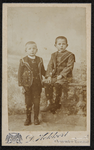 102 -20 Portret van twee kinderen (jongens)., 1890-01-01