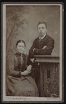 109 -29 Portret van een man en een vrouw., 1877-01-01
