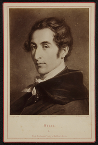 43 -123 Portret van Weber., 1863-01-01