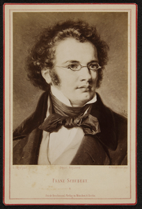 43 -127 Portret van Franz Schubert., 1863-01-01