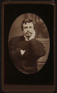 43 -78 Portret van een man. Ferrotypie., 1868-01-01