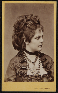 43 -86 Portret van Sophie Menter (1846-1918). Duits pianiste en componiste., 1865-01-01